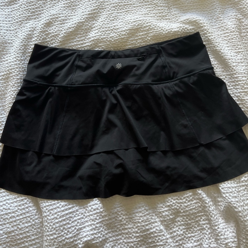 Athleta Black Tennis Skirt